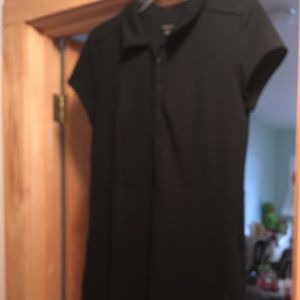 Versatile Black Button Front Dress - worn once!